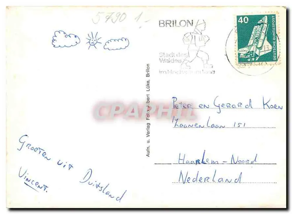 बिर्नौ — बिर्लोन पर दृश्य, होचसौएरलैंड — प्रकाशक A. u. Verlag Föhrbert Lüke - पीछे