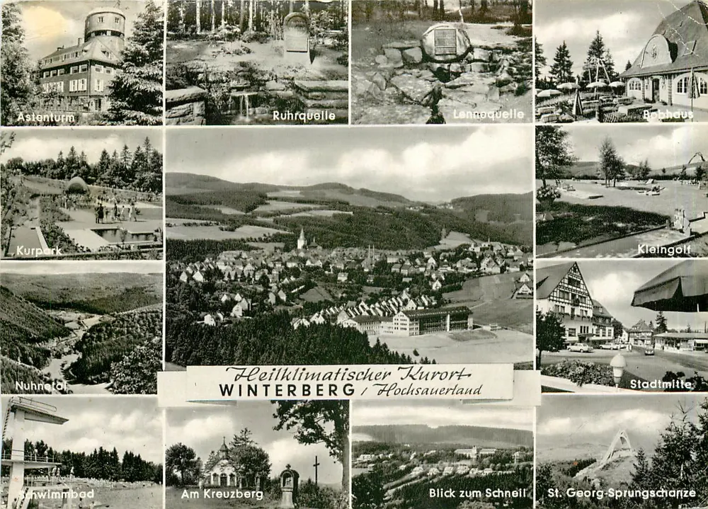Winterberg — Heilklimalischer Kurort / Hochsauerland — editor Jos. Grobbel, n° 4559 - Frente