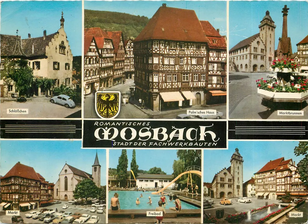Mosbach — Romantic Town of Timber-Frame Buildings — Krapohl-Verlag - Front