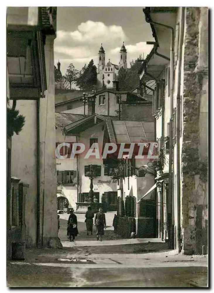 Bad Tolz (Bayer. Alpen) — Konradgasse mit Blick auf Kalvarienbergkirche — Verlag Stadling & Co., Tolz - Vorderseite