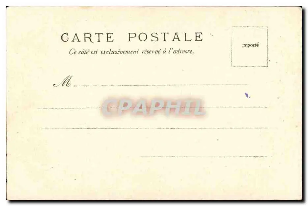 Batz. Ruines de la chapelle de Notre-Dame du Murier — V.P. No. 649 - Verso