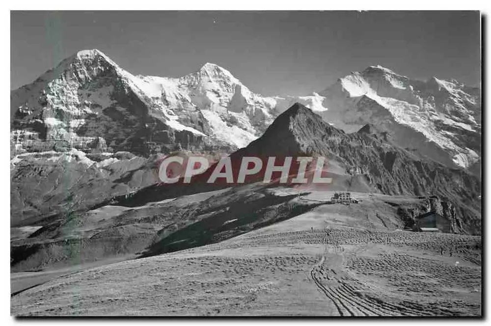 मैन्नलिचेन, बर्नर ओबरलैंड — एइगर, मॉन्च, जुंगफ्रूआ — प्रकाशक: थोर & एइगर - आगे