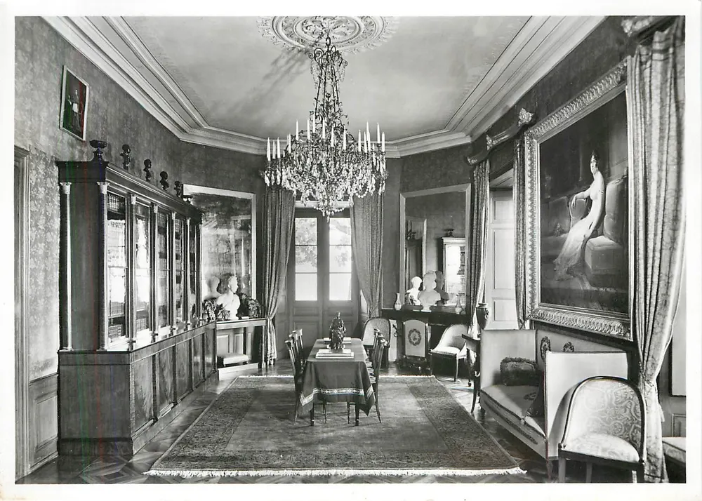 Bibliothèques salon de la reine Hortense — Napoleon-Museum Arenenberg — Photo W. Müller, Gottlieben - Vorderseite
