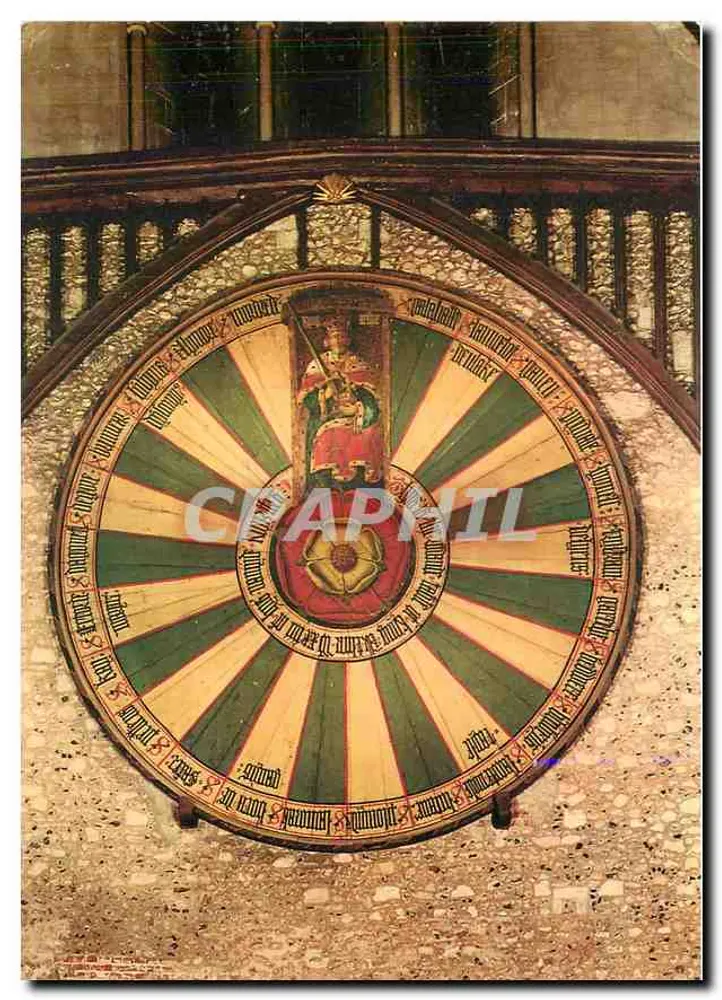 Runder Tisch des Königs Artus — Große Halle des Winchester Castle — Charles S. Fry & Co. Ltd, London - Vorderseite