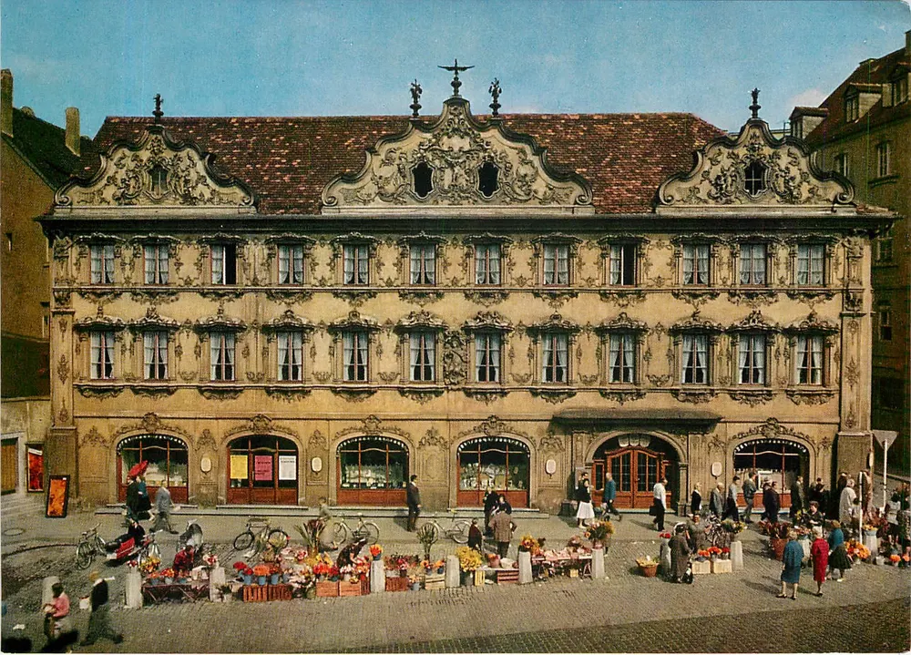 Würzburg — Falkenhaus — Mets Ansichtskarten - Recto