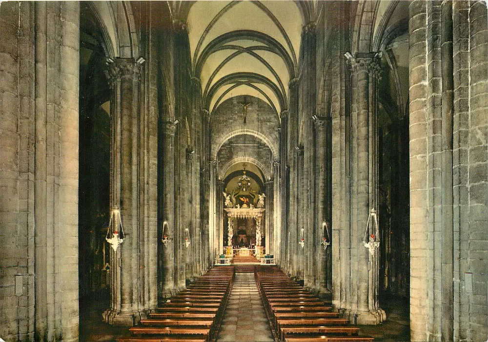 Interior da catedral de Trente — Trento — Edição Hermes, n° TN.541 - Frente