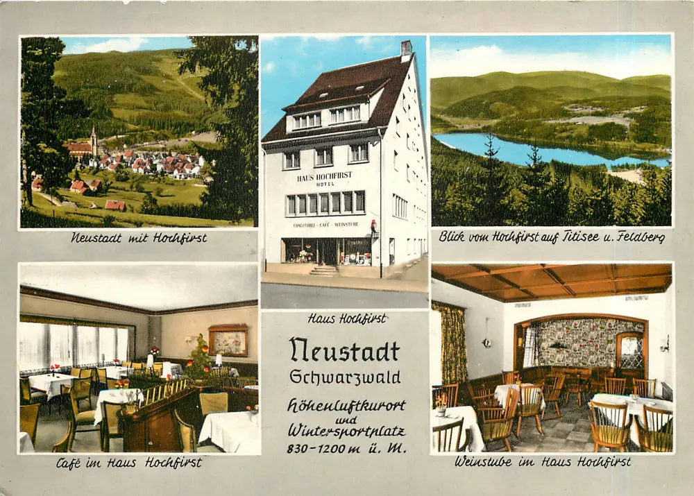 Neustadt/Schwarzwald — Haus Hochfirst — Schöning & Co. - Vorderseite