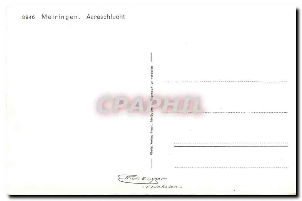 एअरेस्क्लुच्ट — मेरिंगेन — फोटो ई. गेयर, एअरेस्क्लुच्ट - पीछे