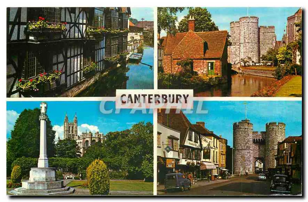 Canterbury — vue panoramique - Recto