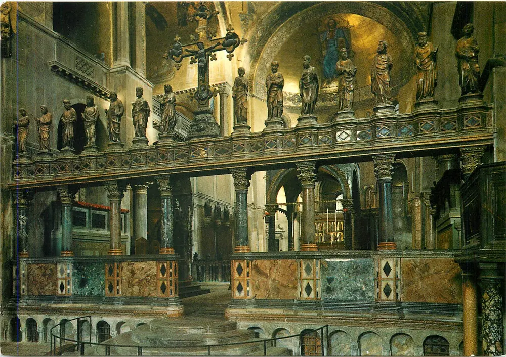 Basílica de São Marcos — Iconostásio — P. Marzari S.r.l. Schio n°379 - Frente