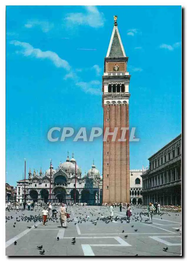 Piazza San Marco — Veneza — editor Fotocolor Kodachrome, n° 59 - Frente