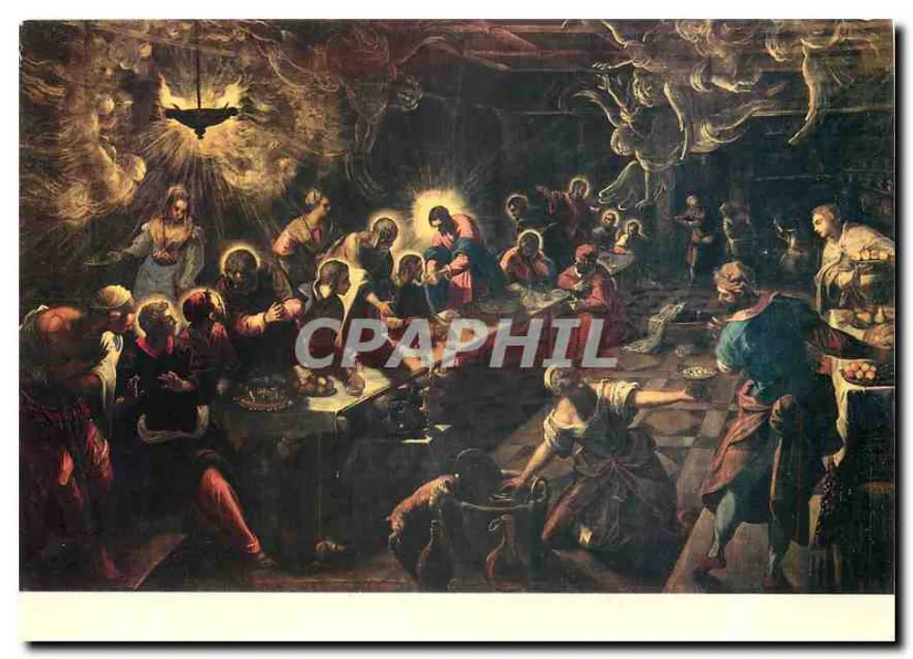 Dernier Souper — J. Tintoretto — Basilique S. Giorgio Maggiore, Venise - Recto