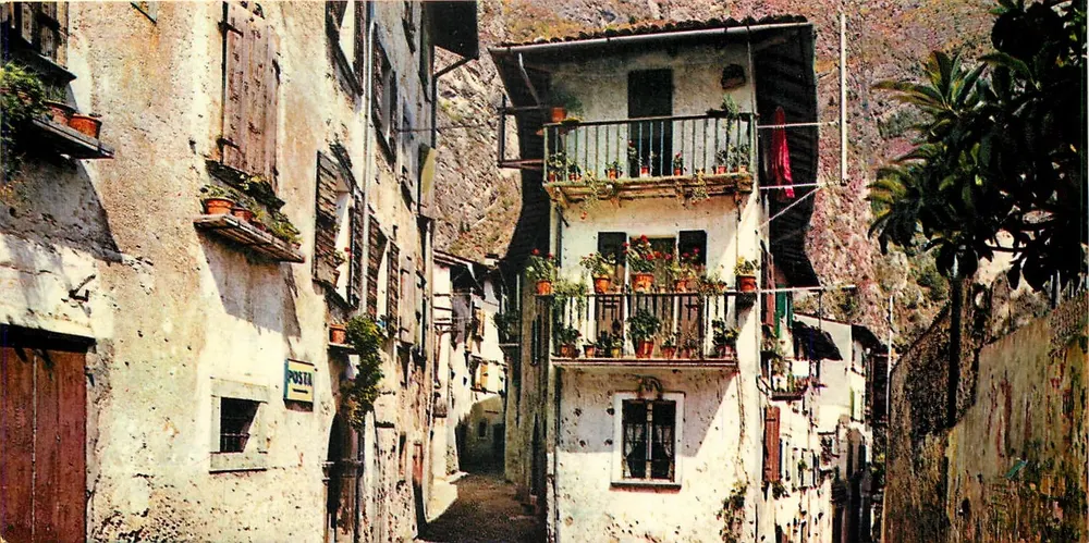 Lago di Garda - Limone - Scorcio pittoresco — Colorprint Milano, n°83 - Voorkant