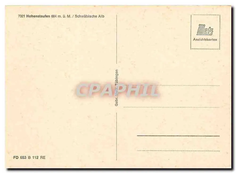 होएनस्टाउफेन — सेंट-क्रॉक्स के सम्राटों के किला, 684 मीटर — मेइज़ - पीछे