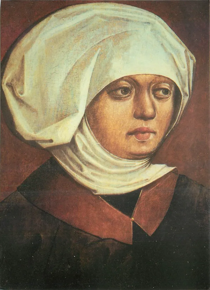 Ritratto di una donna — epoca tedesca — Galerie Hassfurter, Vienna - Recto