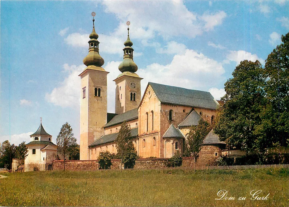 Dom zu Gurk — Igreja romana — Verlag Heppning, n° 706 - Frente