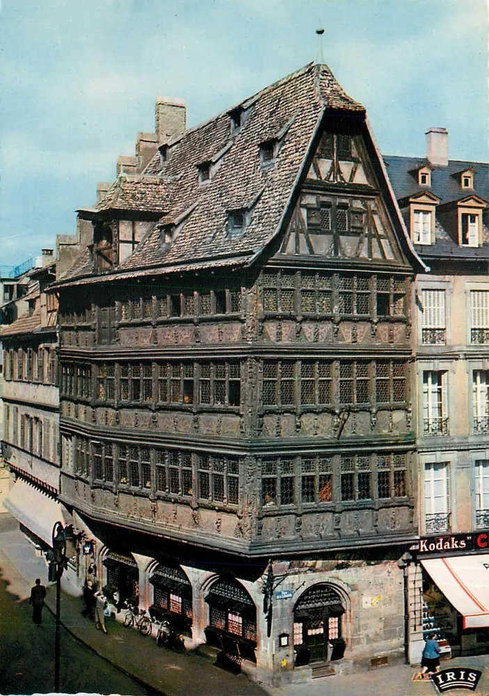 Casa Kammerzell — Strasbourg — editor Mexichrome, n° 67.492.246 - Frente