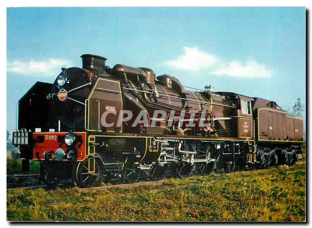 Locomotive "Chapelon" 3.1192 Nord — Musée Français du Chemin de Fer, Mulhouse - Recto