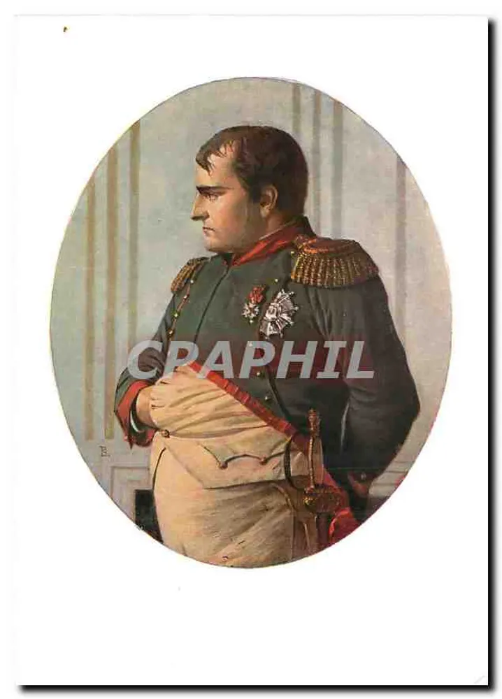 Napoleón I en el Palacio Pierre — Verestchaguine, n°65 — Les Éditions Nomis, París - Anverso