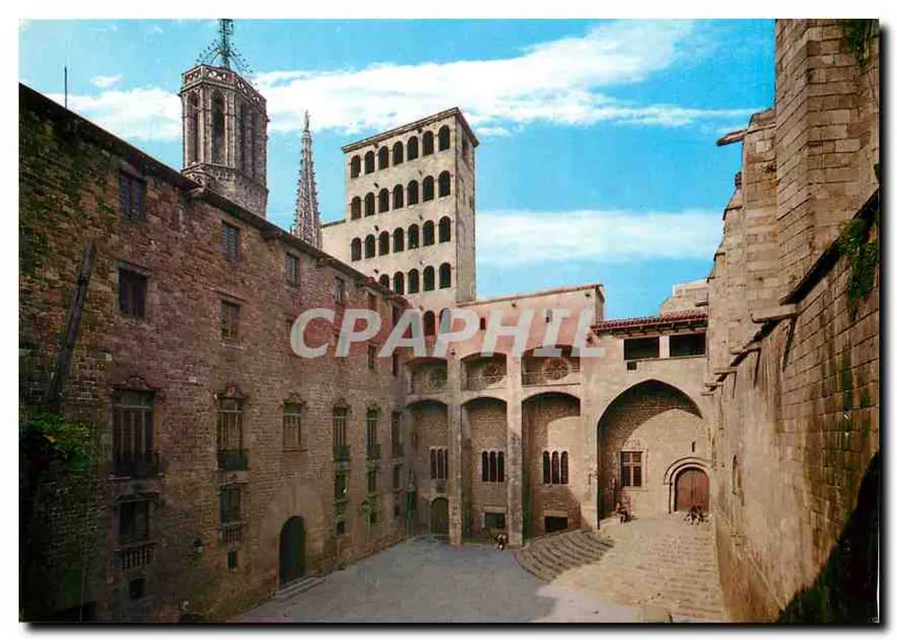 Barcelona — Barrio Gòtic, Plaza del Rey — n° 027 - Recto