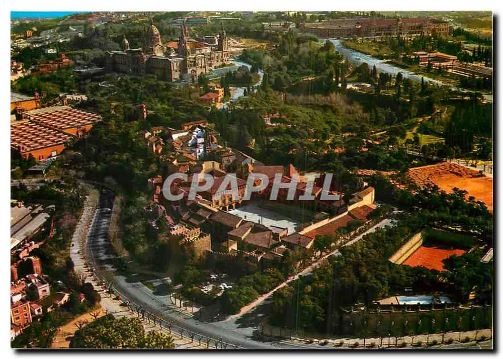 Barcelona — vista aérea do parque Güell e da Sagrada Família — n° 42 - Frente