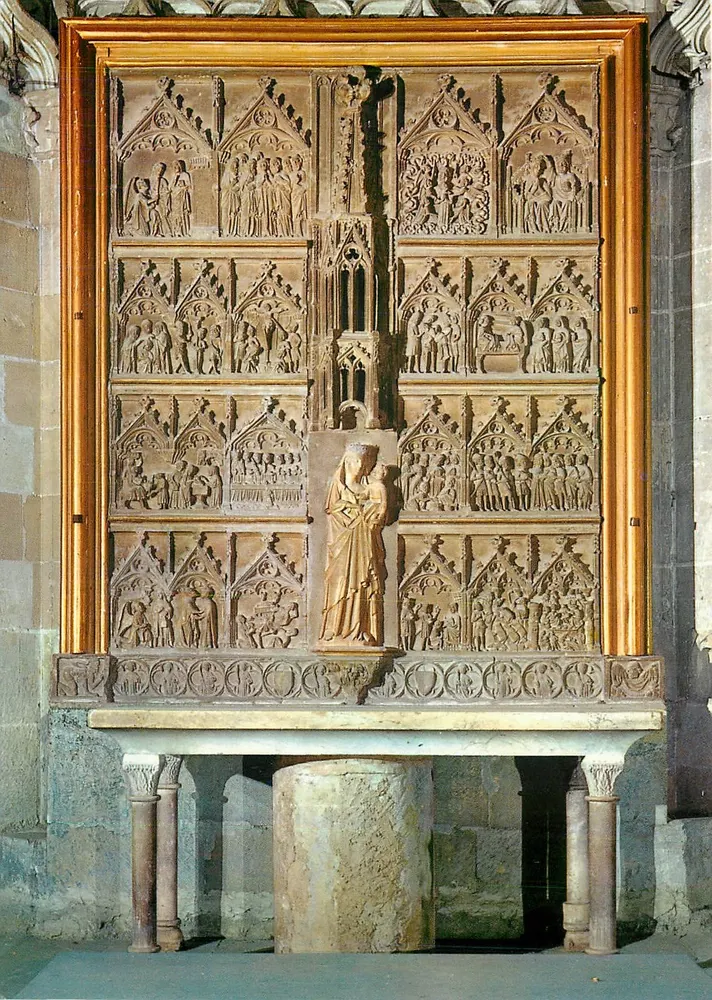 Tarragona - Catedral - Altar dos Sapateiros — Foto color RAYMOND - Frente