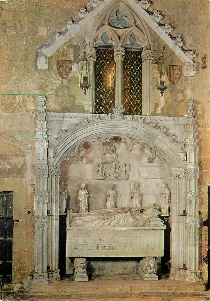 Costa Dorada - Tarragona - Grab des Erzbischofs Juan de Aragón — Photo couleur Raymond - Vorderseite
