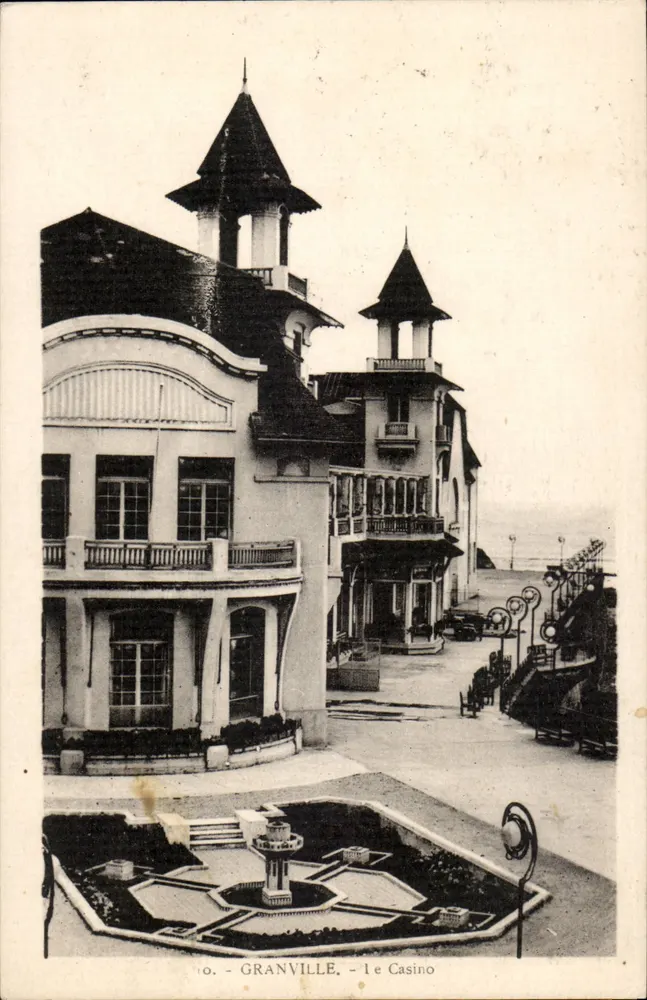 Granville — Het Casino — Uitgave « La Cigogne » - Voorkant