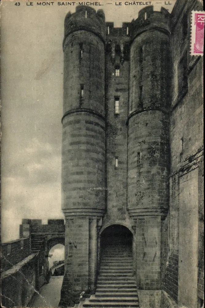 Monte Saint-Michel — O Châtelet — LL - Frente