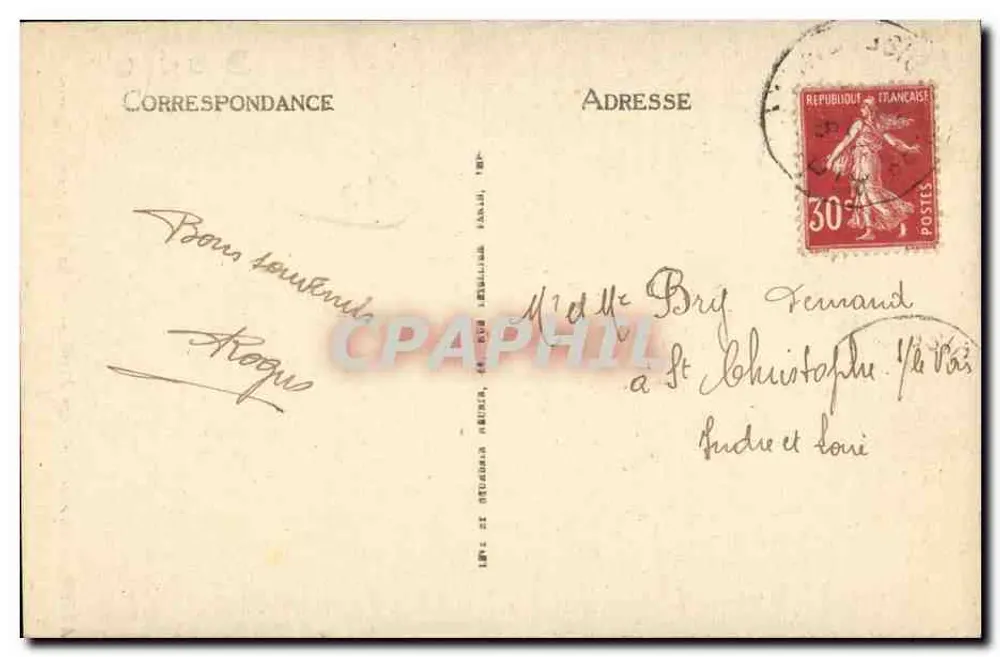 Athis - Notre-Dame des Retraites - Saint-François d'Assise - Rückseite