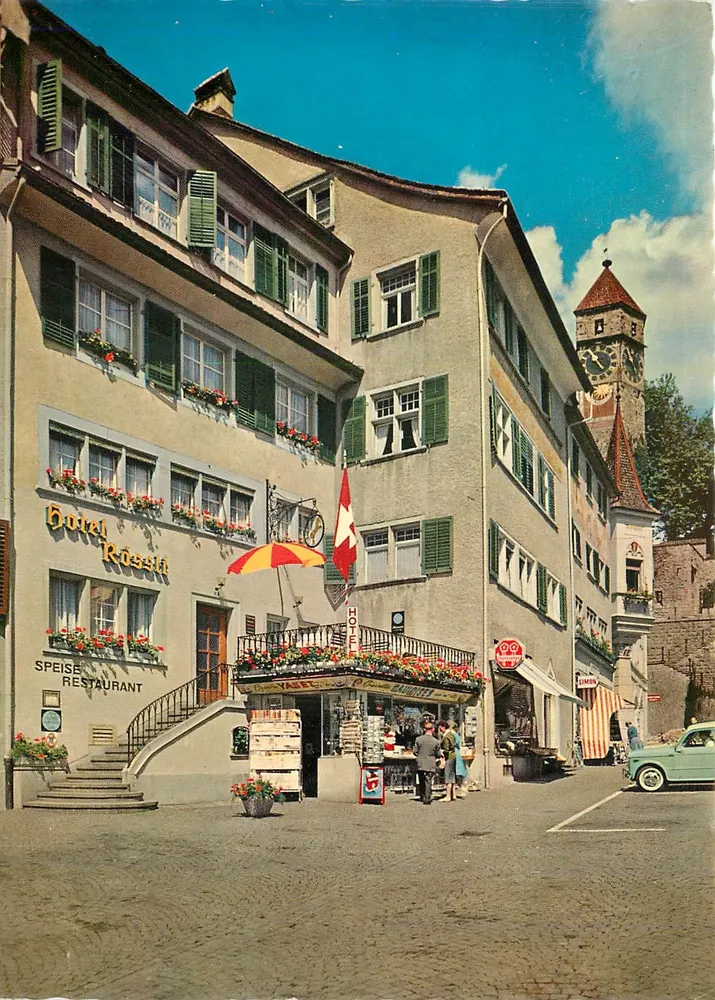 Hotel Rossli — Rapperswil — editor não identificado - Frente