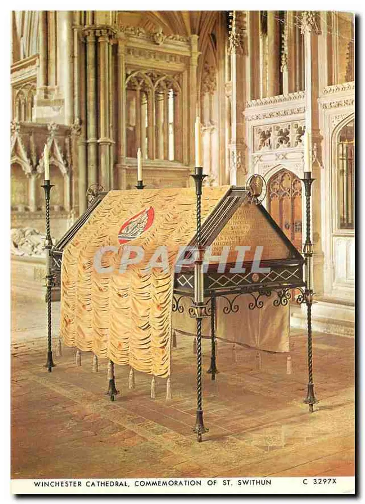 Winchester Cathedral — Commémoration de saint Swithun — C 3297X - Recto