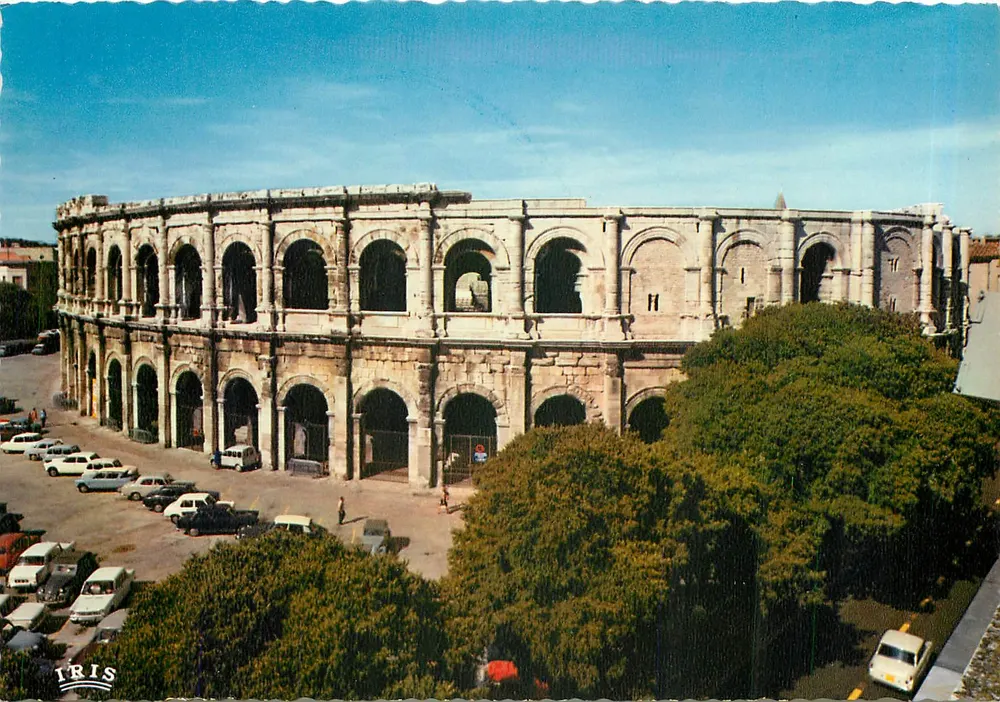 As Arênes de Nîmes — 1º século a.C. — Ed. G. Candini, Marselha - Frente