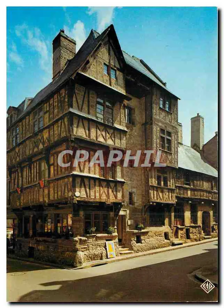 Bayeux — Velha casa, rua St-Jean — Édicap - Frente