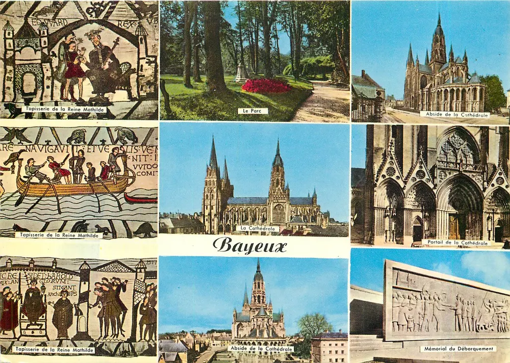 Bayeux — A Catedral e a Tapeçaria da Rainha Matilde — Elnacap - Frente