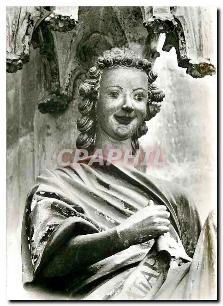 Anjo da Anunciação — Catedral de Regensburg — editor Stojä-Verlag Paul Janke, Nurnberg, n° 209 C - Frente