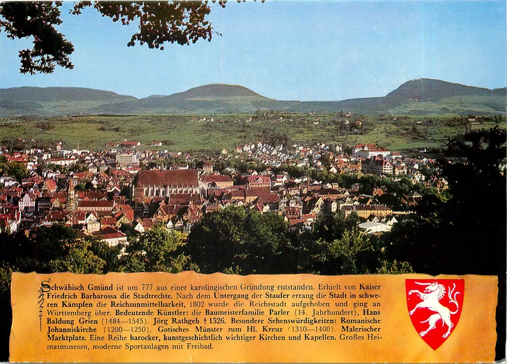 Schwäbisch Gmünd — 800 anni della città — Bildverlag Traut - Recto