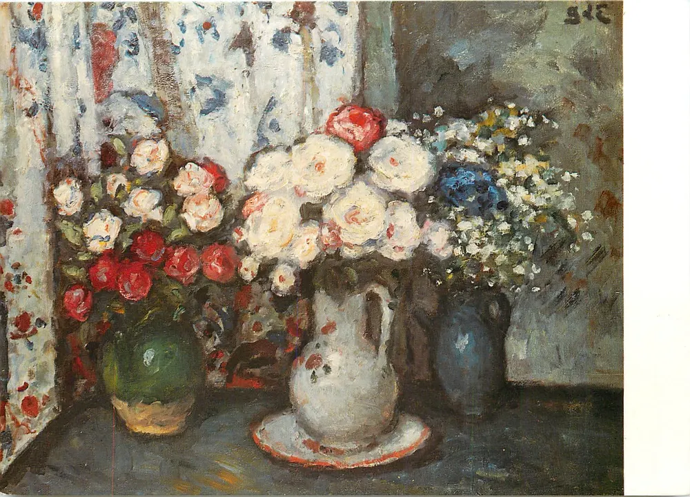 Zwei Rosensträuße — Georges d'Espagnat 1870-1950 — Galerie K. Meissner, Zürich - Vorderseite