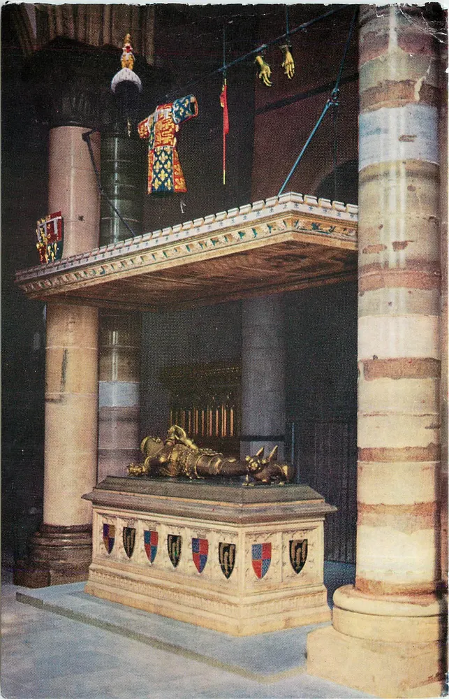 Grab des Edward the Black Prince — Canterbury Cathedral — Verlag der Freunde der Canterbury Cathedral - Vorderseite