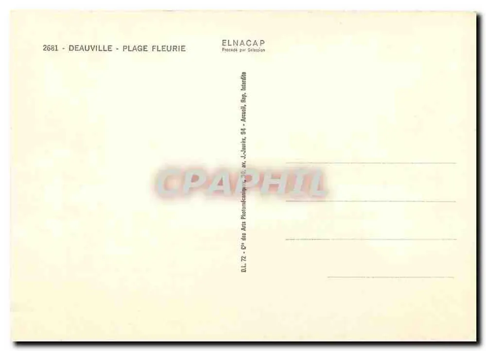 Deauville — Plac Morny, Les Planches, Hotel Normandy — Elnacap - Rewers