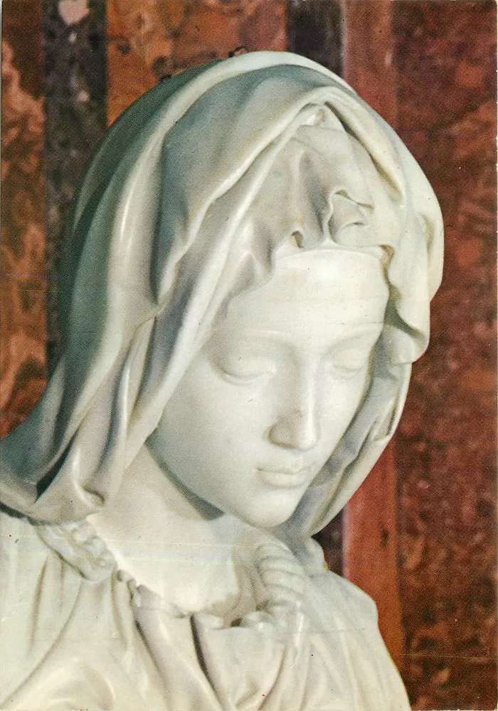 Die Pietà von Michelangelo — Basilika St. Peter — Verleger MA.PI.R. n°121 - Vorderseite