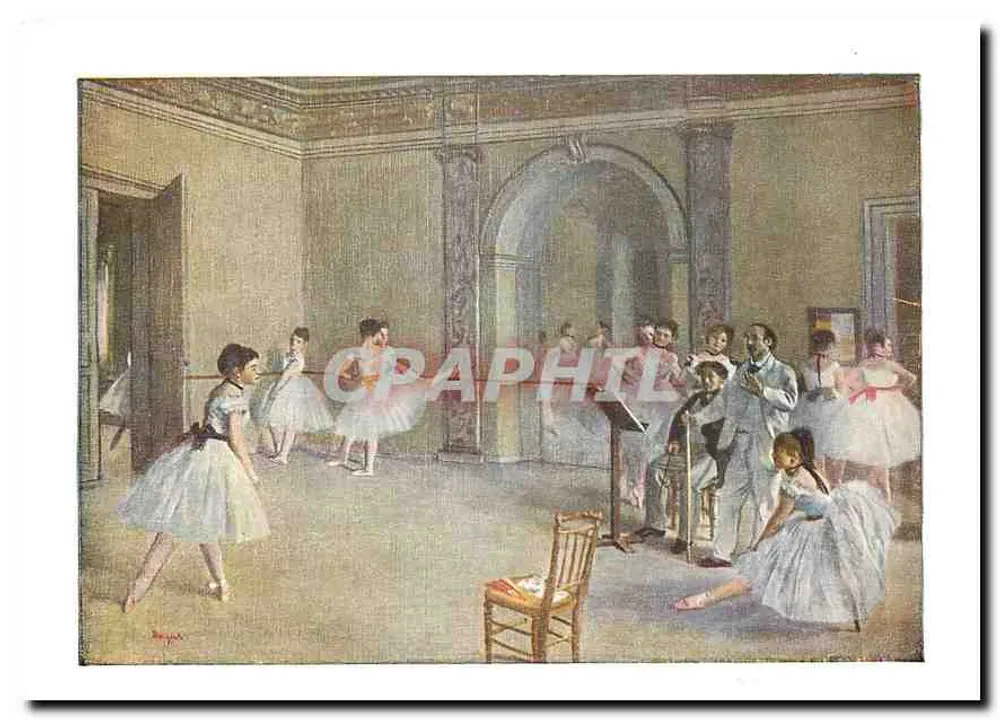 O foyer da dança no Opéra — E. Degas (1834-1917) — Les Éditions Nomis, Paris - Frente