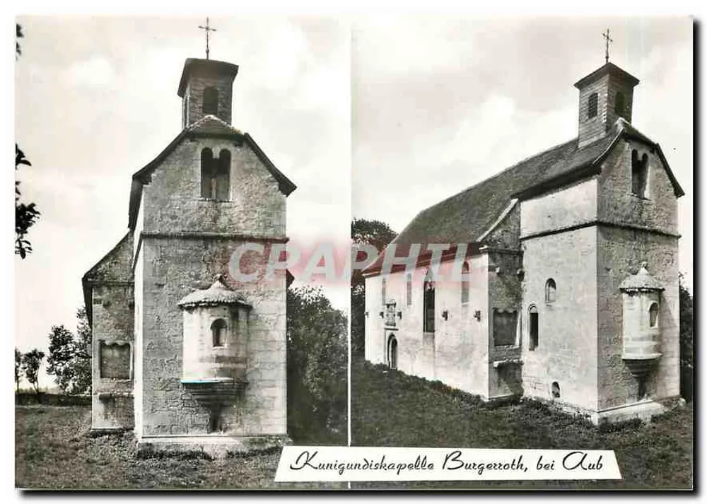 Kunigundkapelle Burgerroth, perto de Aub — editor Fotomanh, Aub - Frente