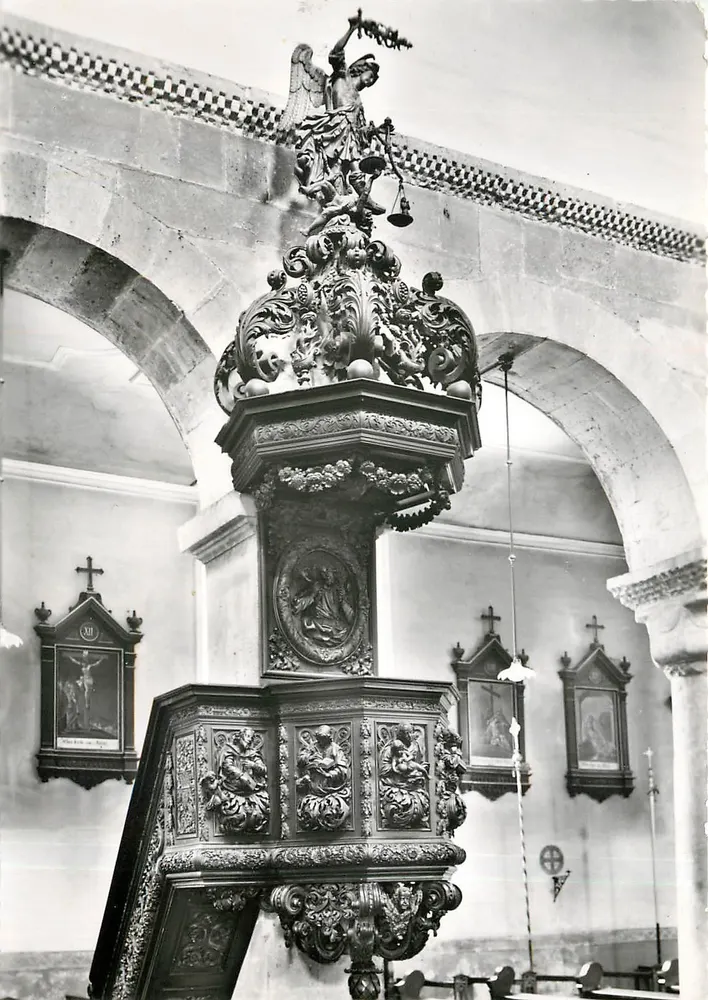 Kirche von Lautenbach (Haut-Rhin) — Die Kanzel (1717) — Edition Photomaag St-Louis, Nr. 1002 - Vorderseite