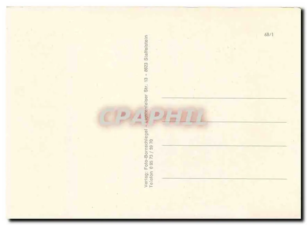 Landschaftskarte Frankens — Castelos, Aldeias e Atrativos — Verlag Foto-Bornschiegel - Verso