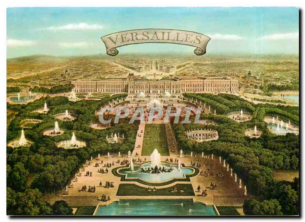 Versailles — O Panorama — Éditions d'Art - Frente