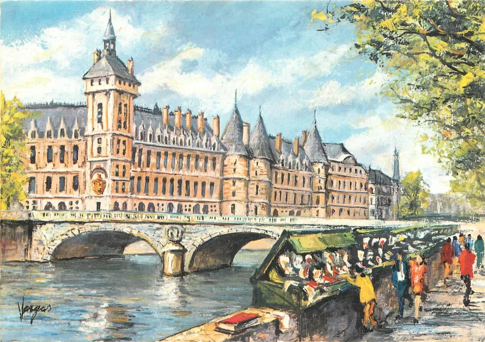 Paris – Conciergerie e os Bouquinistes — Pedro Vargas - Frente