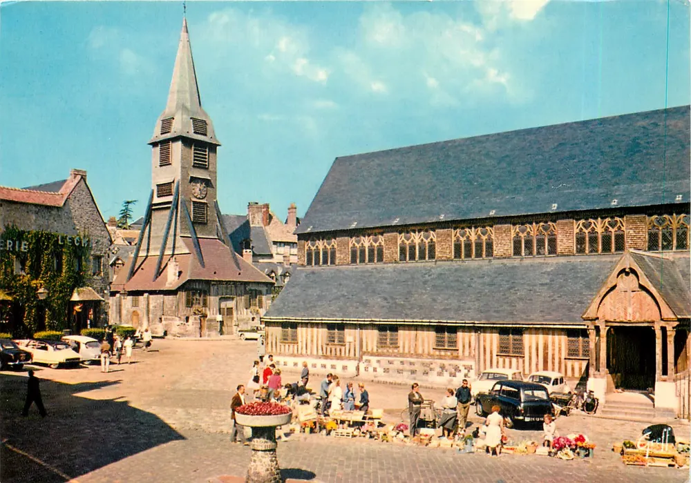 Honfleur — De Kerk van Sint-Katharina (15e eeuw) — Editeurs GREFF, Parijs - Voorkant