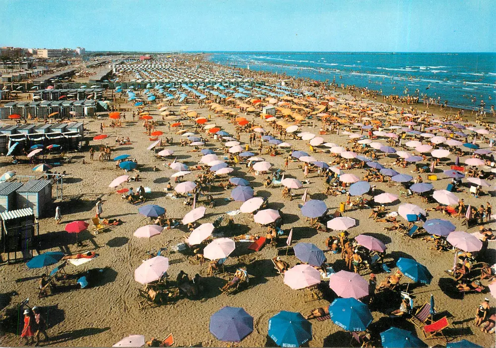 Sottomarina — A Praia — Ed. Ardo, Mestre - Frente
