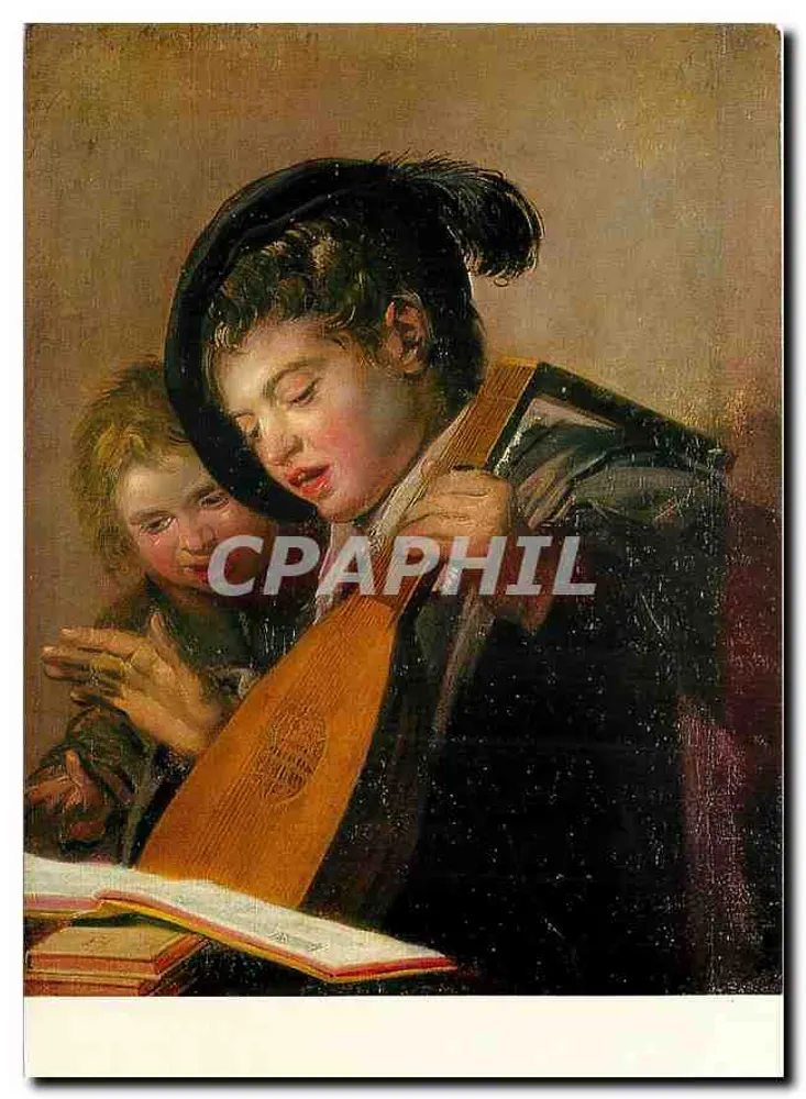 Die singenden Kinder — Werk von Frans Hals, um 1625 — Staatliche Kunstsammlungen Kassel - Vorderseite